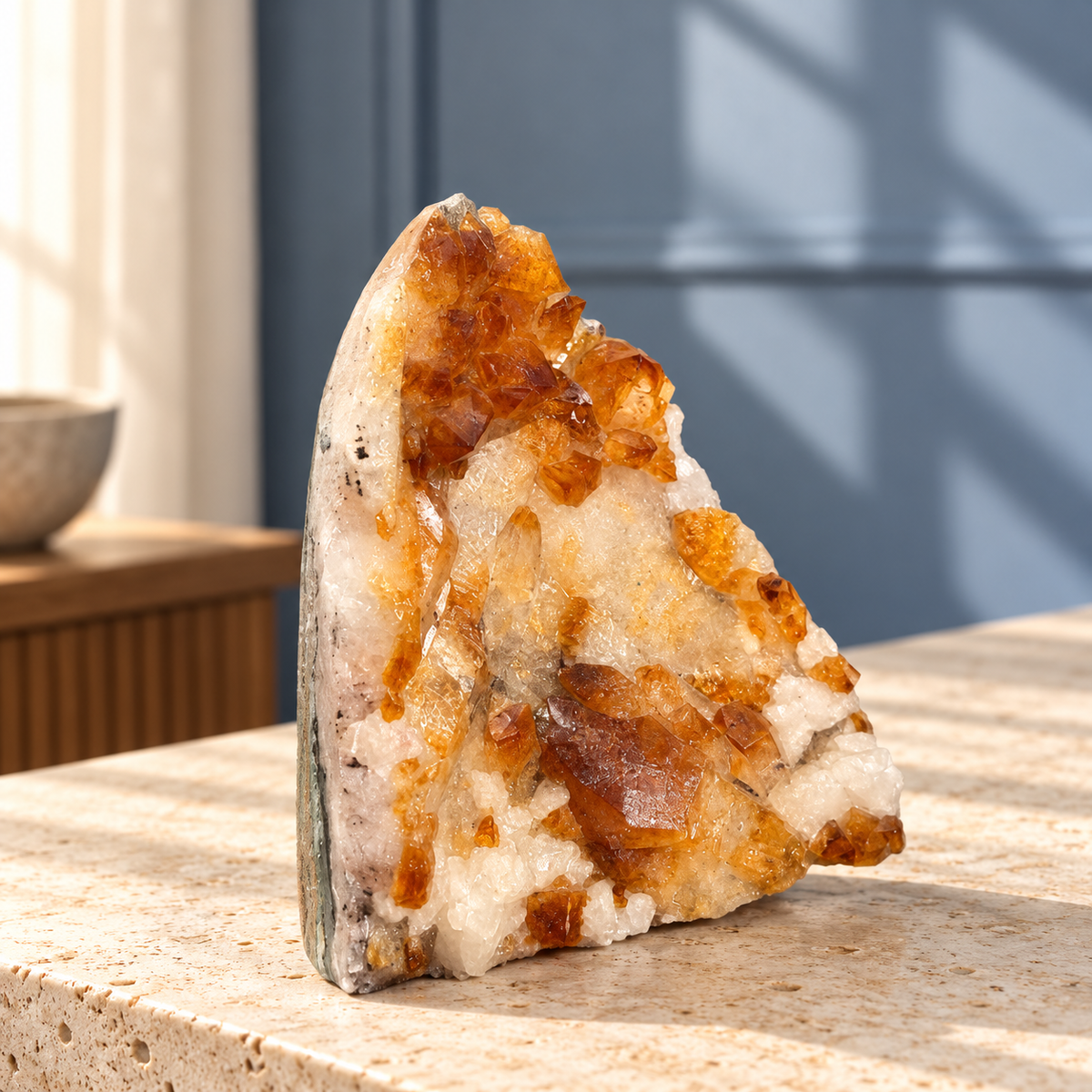 Citrine Cluster - 413 g