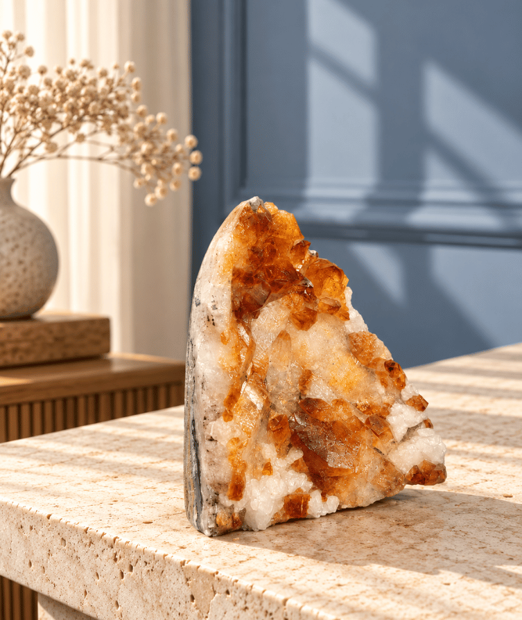 Citrine Cluster - 413 g