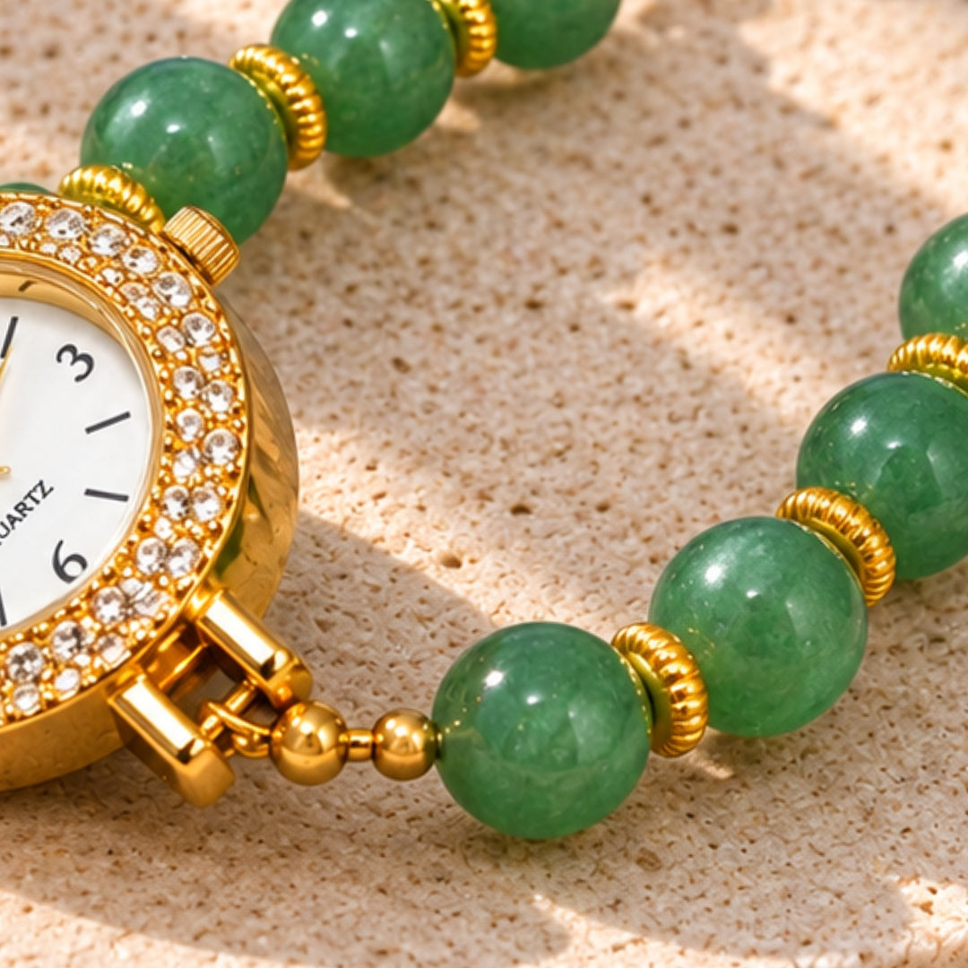 Green Aventurine Watch