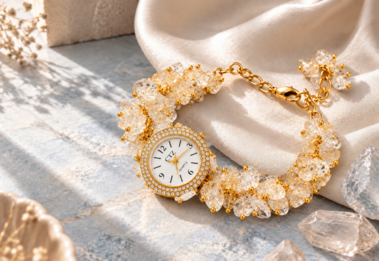 Clear Quartz Watch