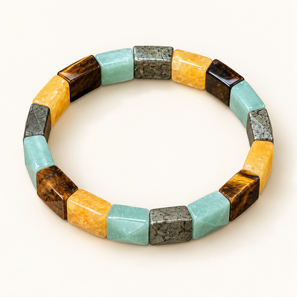 Dhanyog Pyramid Bracelet