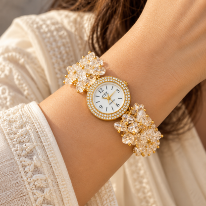 Clear Quartz Watch