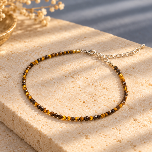 Tiger Eye Anklet